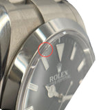 ロレックス ROLEX エクスプローラー1 214270 ブラック SS メンズ 腕時計