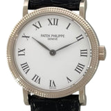パテック・フィリップ PATEK PHILIPPE カラトラバ 4809G-001 ホワイト Ｋ18ＷＧ ユニセックス 腕時計