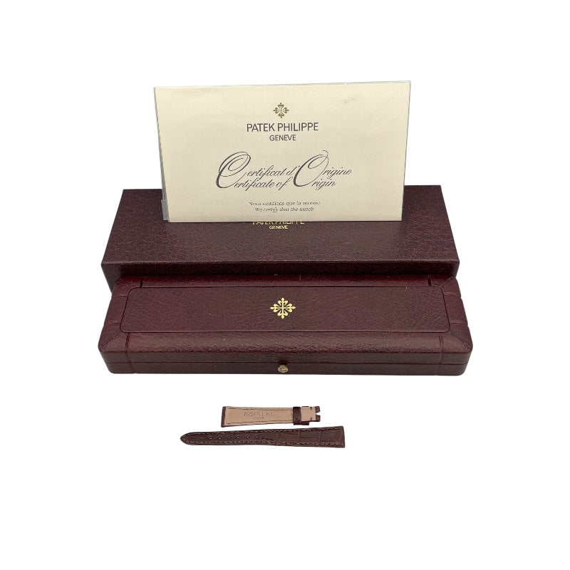 パテック・フィリップ PATEK PHILIPPE カラトラバ 4809G-001 ホワイト Ｋ18ＷＧ ユニセックス 腕時計