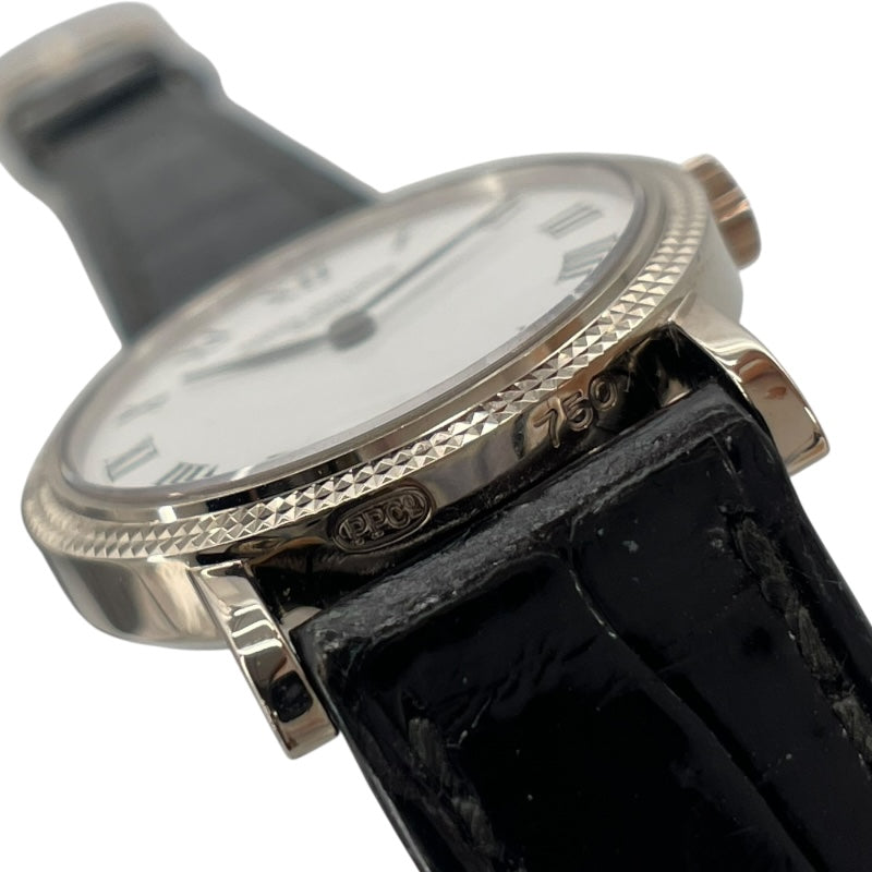 パテック・フィリップ PATEK PHILIPPE カラトラバ 4809G-001 ホワイト Ｋ18ＷＧ ユニセックス 腕時計