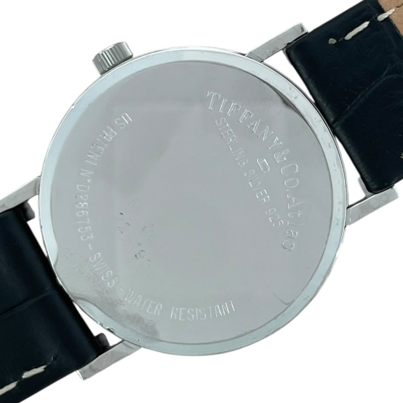 ティファニー TIFFANY＆CO アトラス M0640 ホワイト SV925 腕時計  