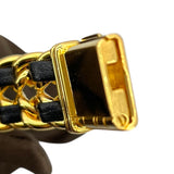 シャネル CHANEL プルミエール　S H0001 ブラック  GP レディース 腕時計