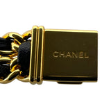 シャネル CHANEL プルミエール　S H0001 ブラック  GP レディース 腕時計