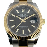 ロレックス ROLEX デイトジャスト41  ランダムシリアル 126333 ブラック K18YG/SS 自動巻き メンズ 腕時計