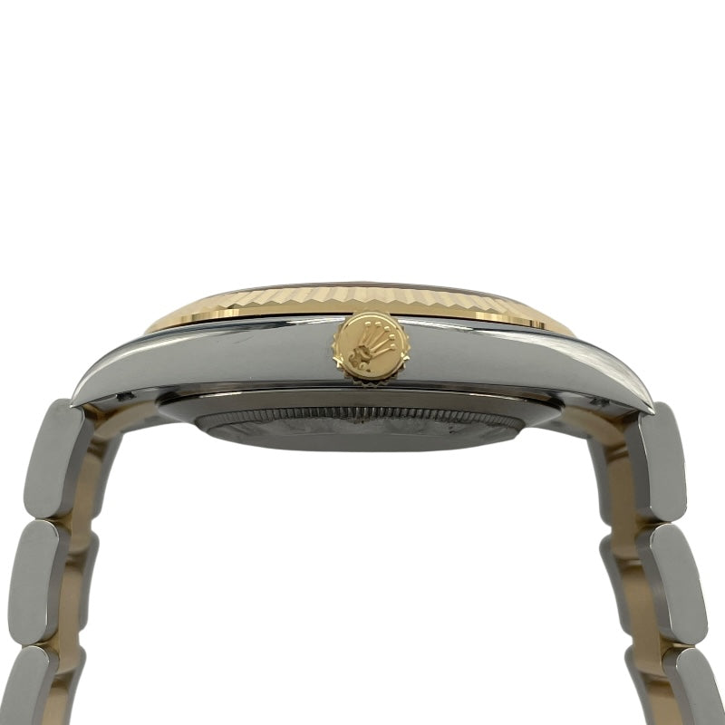 ロレックス ROLEX デイトジャスト41  ランダムシリアル 126333 ブラック K18YG/SS 自動巻き メンズ 腕時計