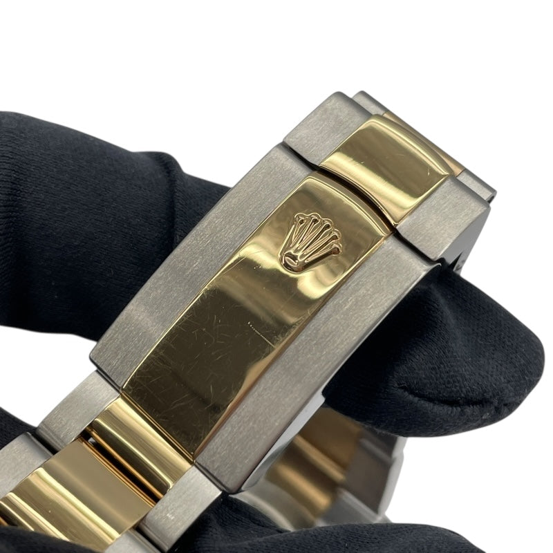 ロレックス ROLEX デイトジャスト41  ランダムシリアル 126333 ブラック K18YG/SS 自動巻き メンズ 腕時計