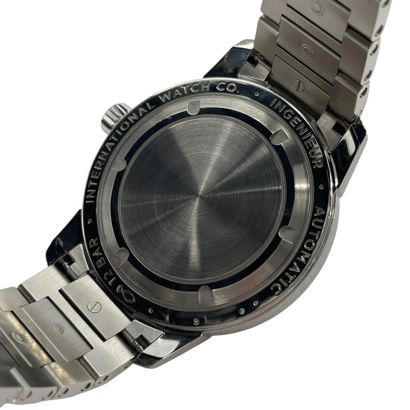 インターナショナルウォッチカンパニー IWC インヂュニア オートマティック IW357002 ブラック SS 自動巻き メンズ 腕時計