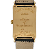 フランク・ミュラー FRANCK MULLER ロングアイランド ビーレトロ セコンド 1100DDSR シルバー K18PG/革ベルト（社外品） 自動巻き メンズ 腕時計