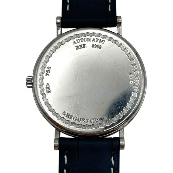 ブレゲ Breguet クラシックツインバレル 5930 ホワイト K18WG 自動巻き ユニセックス 腕時計