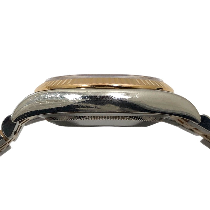 ロレックス ROLEX デイトジャスト36 D番 116231 ブラック PG/SS メンズ 腕時計