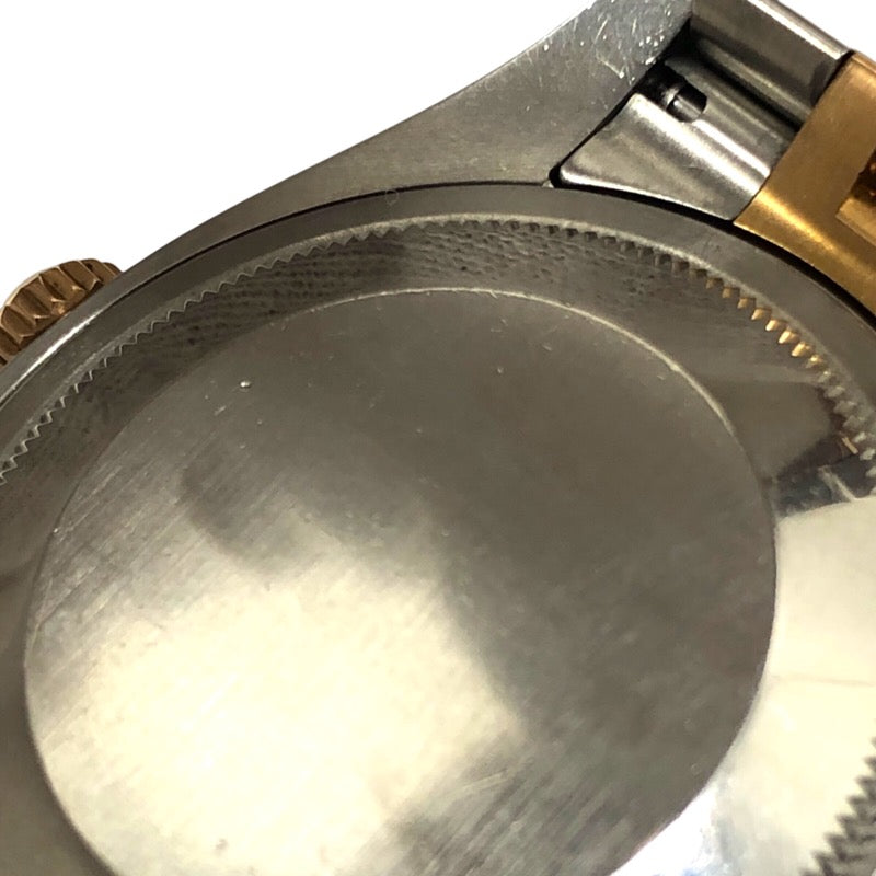 ロレックス ROLEX デイトジャスト36 D番 116231 ブラック PG/SS メンズ 腕時計