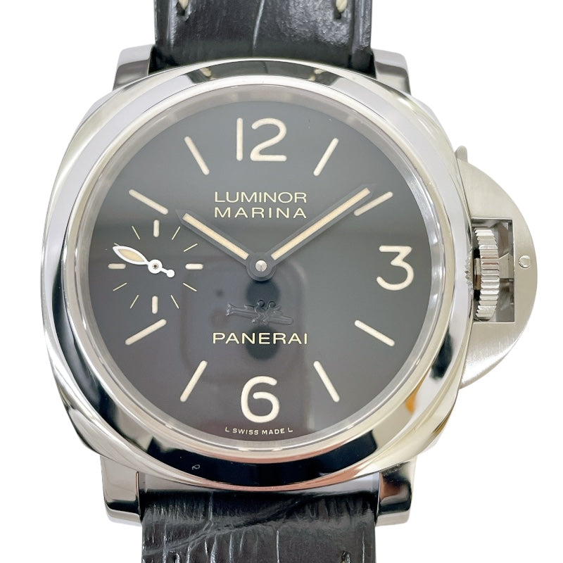 パネライ PANERAI ルミノールマリーナ 名古屋ブティック60本限定 PAM00463 SS 手巻き メンズ 腕時計