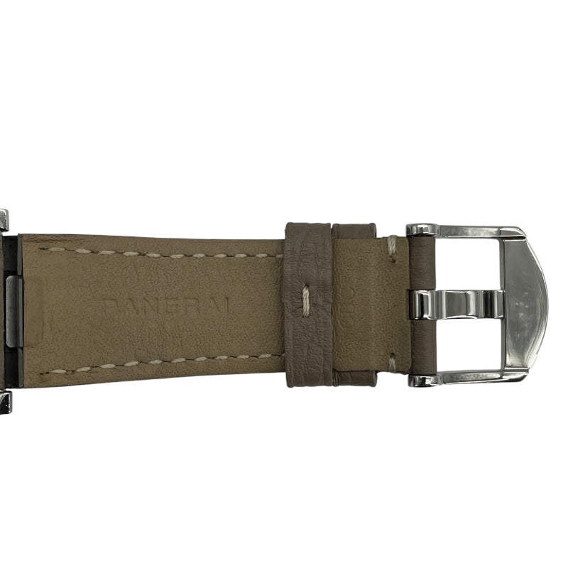 パネライ PANERAI ルミノール ドゥエ 38mm PAM01248 アイボリー SS メンズ 腕時計