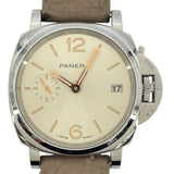 パネライ PANERAI ルミノール ドゥエ 38mm PAM01248 アイボリー SS メンズ 腕時計