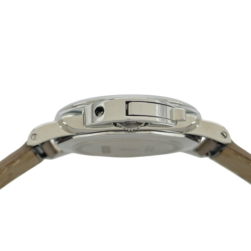 パネライ PANERAI ルミノール ドゥエ 38mm PAM01248 アイボリー SS メンズ 腕時計