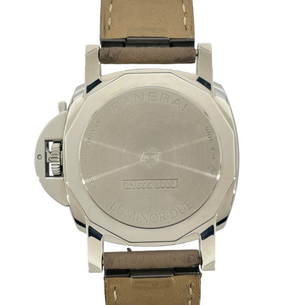 パネライ PANERAI ルミノール ドゥエ 38mm PAM01248 アイボリー SS メンズ 腕時計
