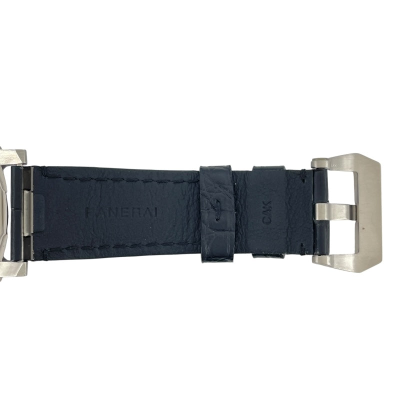 パネライ PANERAI ルミノール マリーナ クアランタ PAM01271 ホワイト SS メンズ 腕時計