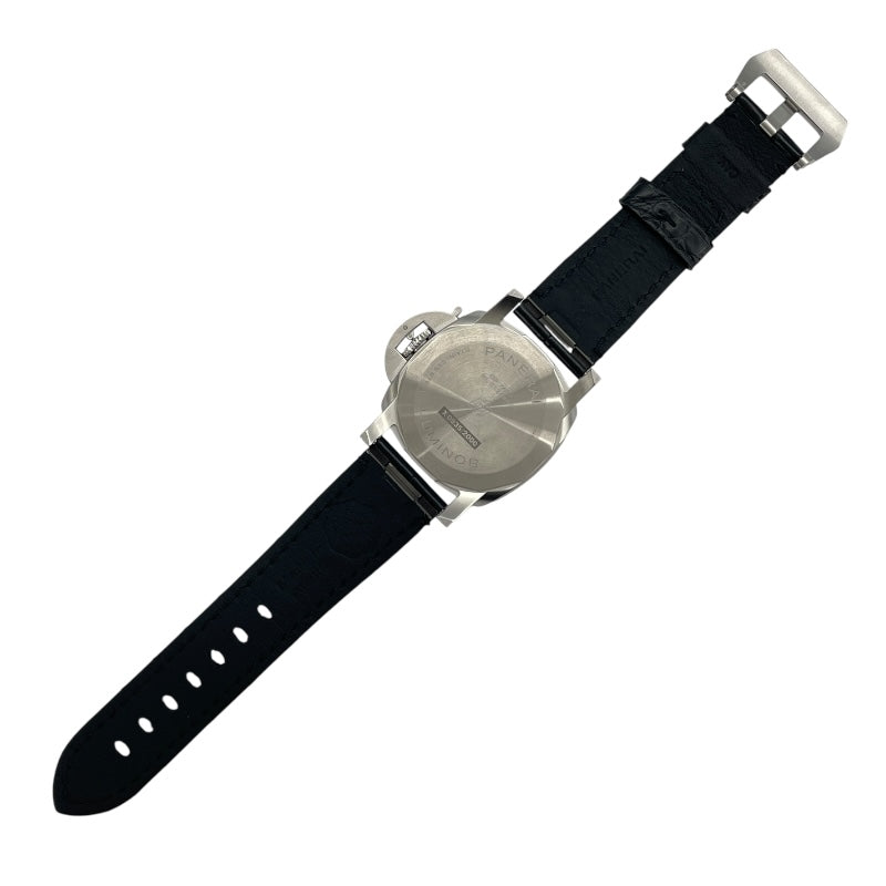 パネライ PANERAI ルミノール マリーナ クアランタ PAM01271 ホワイト SS メンズ 腕時計