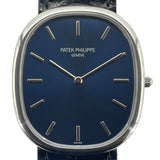 パテック・フィリップ PATEK PHILIPPE ゴールデンエリプス 5738P-001 サンバーストブルー Pt メンズ 腕時計