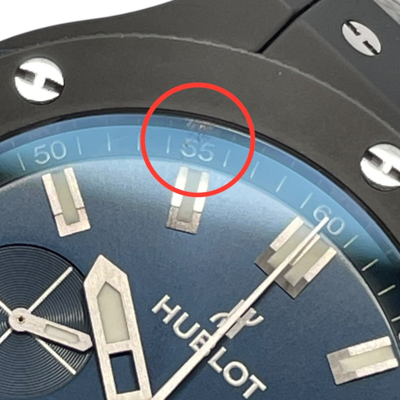 ウブロ HUBLOT ビッグバン セラミック ブルー 301.CI7170.LR ブルー セラミック 自動巻き メンズ 腕時計