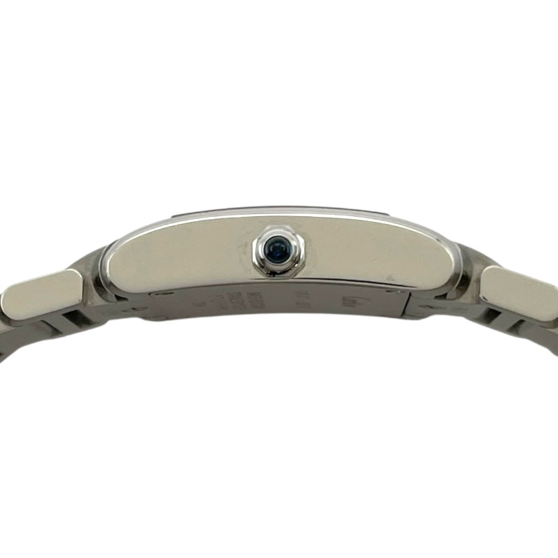 カルティエ Cartier タンクフランセーズ SM 2007年限定モデル W51035Q3 ピンク シルバー SS クオーツ レディース 腕時計