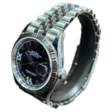 ロレックス ROLEX デイトジャスト36　オーベルジーヌ 126234 パープル WG/SS 自動巻き メンズ 腕時計