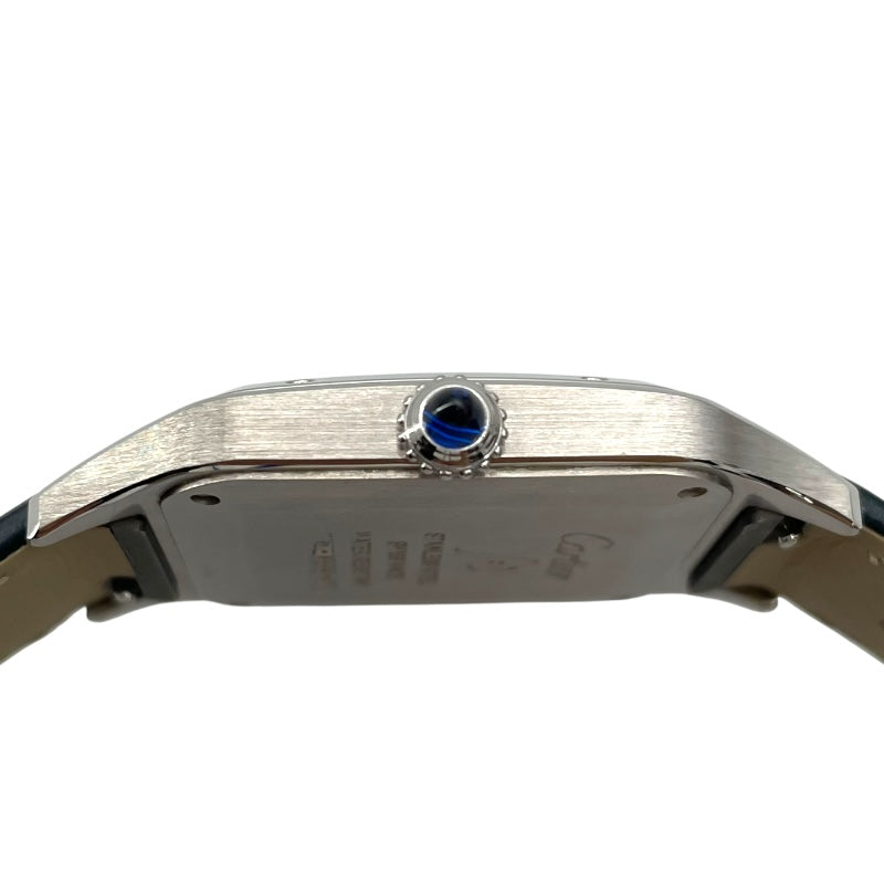 カルティエ Cartier サントス デュモン LM WSSA0022 シルバー SS クオーツ ユニセックス 腕時計