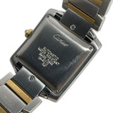 カルティエ Cartier タンクフランセーズLM W51005Q4 ホワイト K18YG/SS 自動巻き メンズ 腕時計