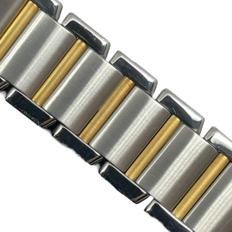 カルティエ Cartier タンクフランセーズLM W51005Q4 ホワイト K18YG/SS 自動巻き メンズ 腕時計