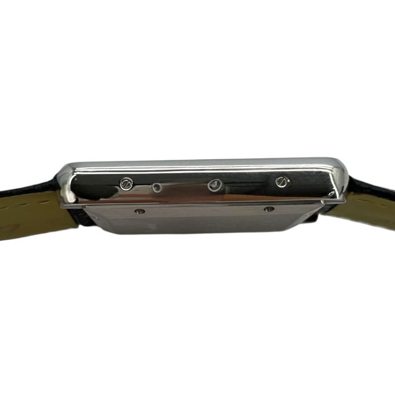 カルティエ Cartier タンクソロ XL W5200027 ホワイト SS 自動巻き メンズ 腕時計