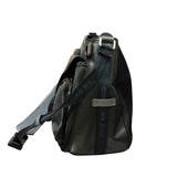 クリスチャン・ディオール Christian Dior サカイコラボ サドル ソフトバッグ 1ADHO029USH H15 ブラック ナイロン/カーフレザー メンズ ショルダーバッグ