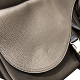 クリスチャン・ディオール Christian Dior サカイコラボ サドル ソフトバッグ 1ADHO029USH H15 ブラック ナイロン/カーフレザー メンズ ショルダーバッグ