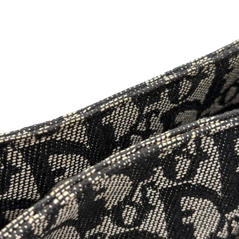 クリスチャン・ディオール Christian Dior トロッターハンドバッグ ブラック シルバー金具 トロッターキャンバス レディース ハンドバッグ