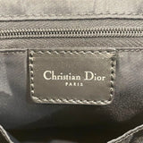クリスチャン・ディオール Christian Dior トロッタースモールボストンバッグ ブラック トロッターキャンバス レディース ボストンバッグ