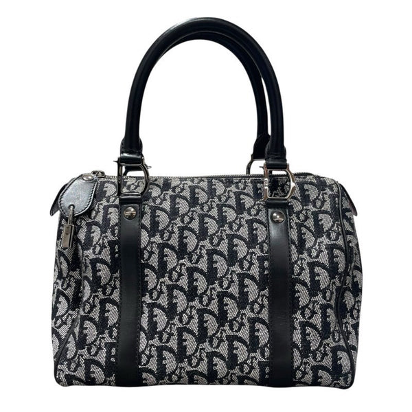 CHRISTIAN DIOR ブラック ボストンバッグ Christian Dior クリスチャンディオール ハンドバッグ ミニ