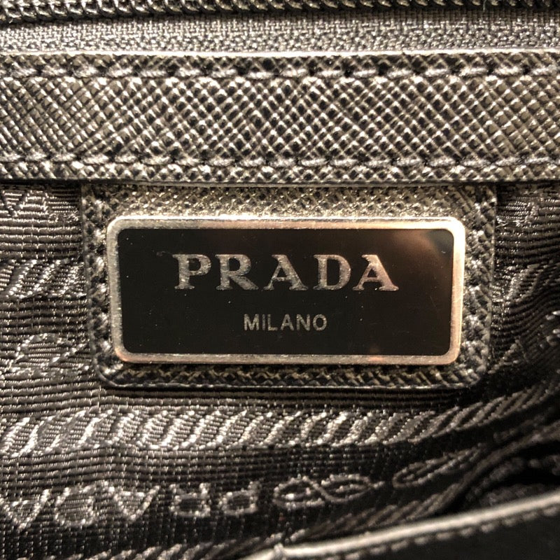プラダ PRADA ナイロン ブリーフケース ブラック ナイロン/レザー メンズ ブリーフケース