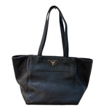 プラダ PRADA ヴィッテロダイノトートバッグ BR5092 ブラック/ゴールド金具 ヴィッテロダイノレザー レディース トートバッグ