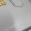 ミュウミュウ miu miu アルカディ レザーバッグ 5BB123 パープルグレー ゴールド金具 レディース ハンドバッグ ショルダーバッグ