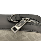 フェンディ FENDI ズッカクロスボディバッグ 7M0286 グレー PVC/レザー レディース ボディバッグ
