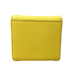 フェンディ FENDI オリガミ　ミニ 8BS083 イエロー カーフレザー レディース ショルダーバッグ