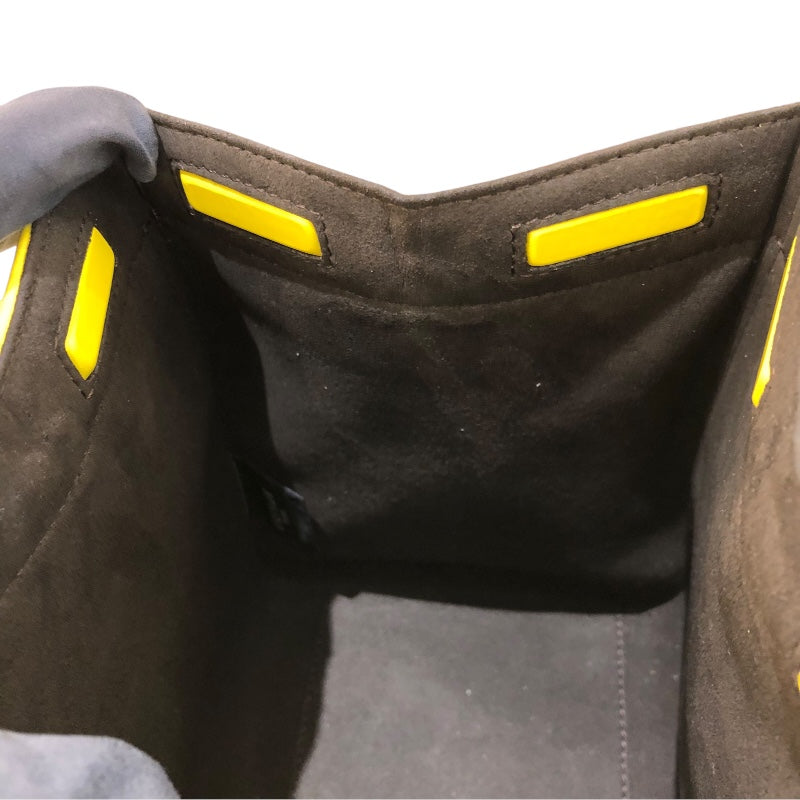 フェンディ FENDI オリガミ　ミニ 8BS083 イエロー カーフレザー レディース ショルダーバッグ