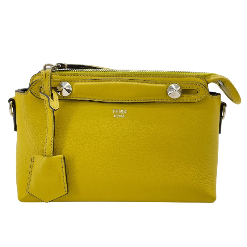 フェンディ FENDI バイザウェイミニ 8BL135 イエロー SV金具
