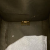 フェンディ FENDI サンシャイントートミディアム 8BH386 ネイビー ファブリック・レザー レディース トートバッグ