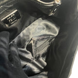 フェンディ FENDI マンマバゲット マルチポケット 8BR808 ブラック エコナイロン レディース ショルダーバッグ