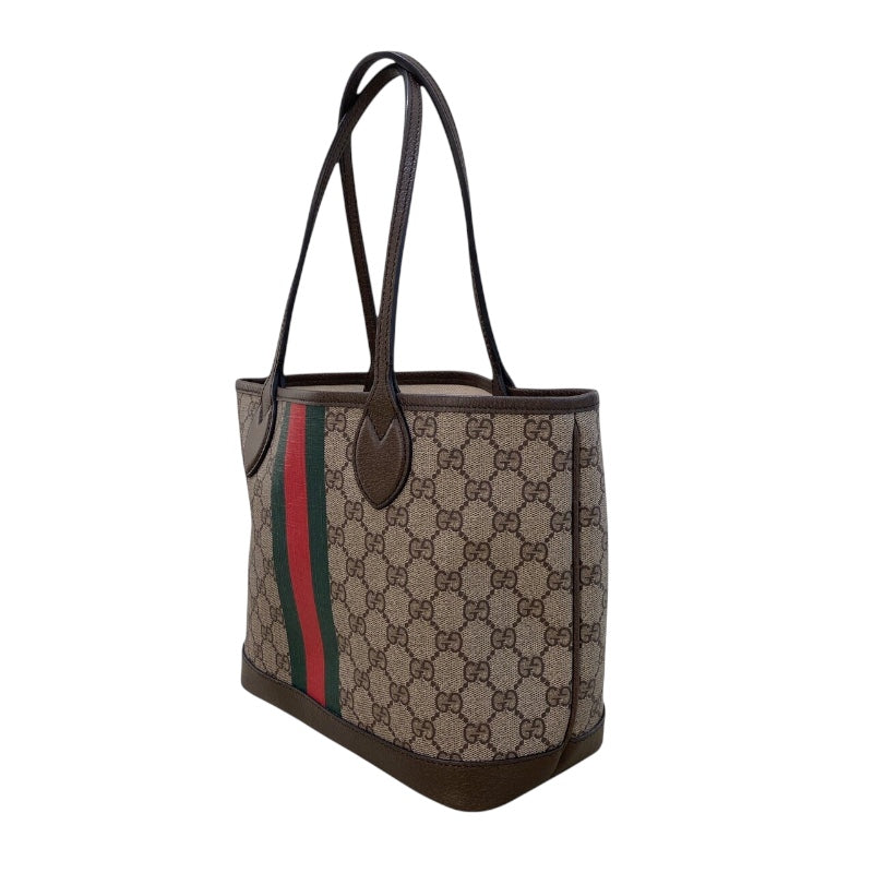 グッチ GUCCI シェリーライン トートバッグ 726762 ベージュ×グリーン×レッド GGスプリーム レディース トートバッグ