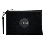 グッチ GUCCI オフザグリッドフラットポーチ 625598 ブラック GGアイロン レディース ポーチ