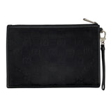 グッチ GUCCI オフザグリッドフラットポーチ 625598 ブラック GGアイロン レディース ポーチ