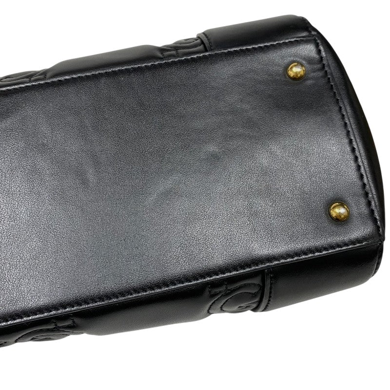グッチ GUCCI GGマトラッセ 2WAY トートバッグ 728236 ブラック ゴールド金具 GGマトラッセレザー レディース ハンドバッグ ショルダーバッグ