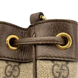 グッチ GUCCI GGスプリームミニバケットバッグ 550620 ブラウン GGスプリームキャンバス レディース ショルダーバッグ