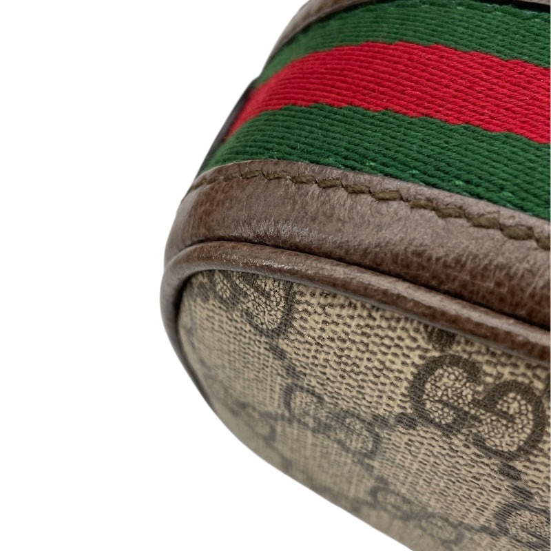 グッチ GUCCI GGスプリームミニバケットバッグ 550620 ブラウン GGスプリームキャンバス レディース ショルダーバッグ